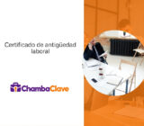 Certificado de antigüedad laboral