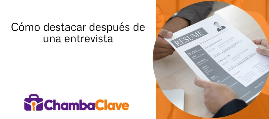 Cómo causar una buena impresión después de una entrevista de trabajo