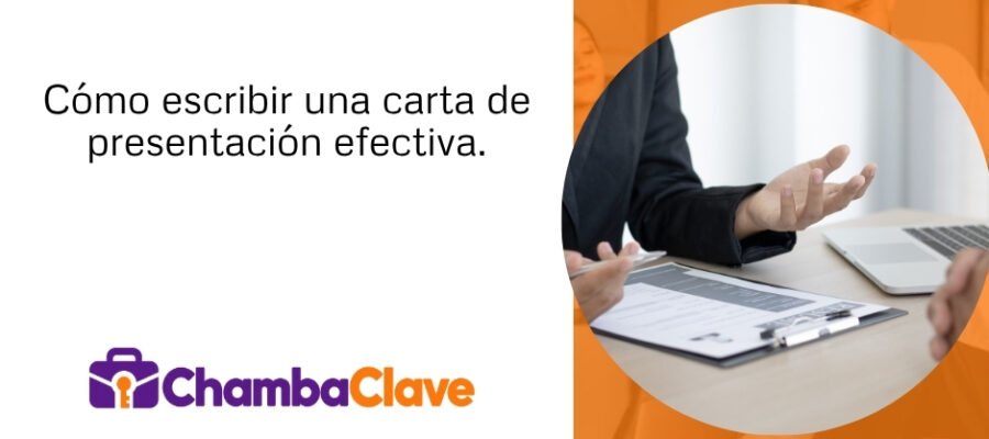 Cómo escribir una carta de presentación efectiva.