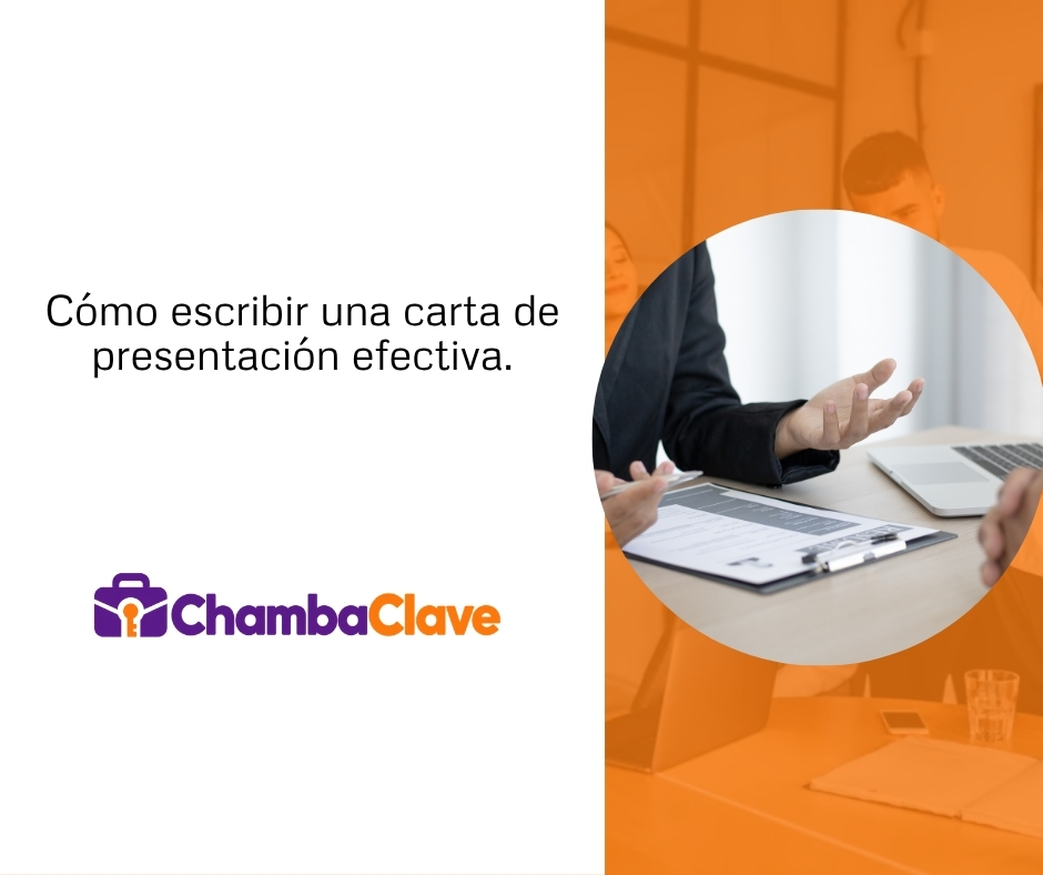 Cómo escribir una carta de presentación efectiva.