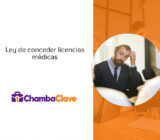 Ley de conceder licencias médicas