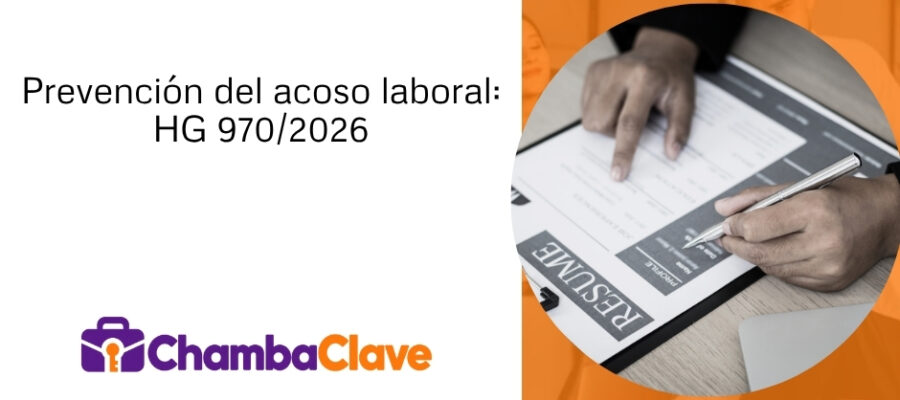 Metodología para la Prevención y Lucha contra el Acoso en el Trabajo: Obligaciones e Implicaciones para Todos los Empleadores (HG 970/2026)