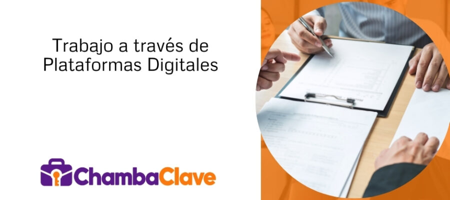 Trabajo a través de Plataformas Digitales